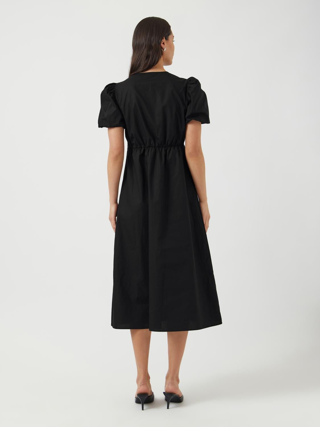 YASSTRAY Midi Dress - Black - VERO MODA & VILA Bergvik